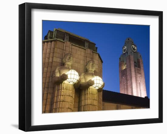 Train Station, Helsinki, Finland-Doug Pearson-Framed Photographic Print