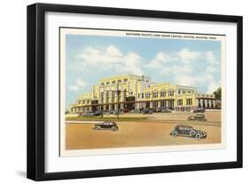 Train Station, Houston, Texas-null-Framed Art Print