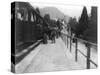 Train Station in Menaggio Italy Photograph - Menaggio, Italy-Lantern Press-Stretched Canvas