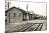 Train Station, Lincoln, Illinois, USA. Route 66-Julien McRoberts-Mounted Photographic Print