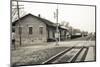 Train Station, Lincoln, Illinois, USA. Route 66-Julien McRoberts-Mounted Photographic Print