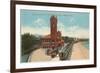 Train Station, Missoula, Montana-null-Framed Premium Giclee Print