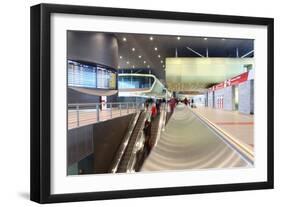 Train Station, Roma Tiburtina, Rome, Lazio, Italy, Europe-Vincenzo Lombardo-Framed Photographic Print