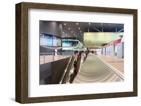 Train Station, Roma Tiburtina, Rome, Lazio, Italy, Europe-Vincenzo Lombardo-Framed Photographic Print