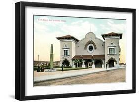 Train Station, San Antonio-null-Framed Art Print