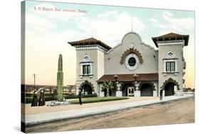 Train Station, San Antonio-null-Stretched Canvas