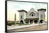 Train Station, San Antonio-null-Framed Stretched Canvas