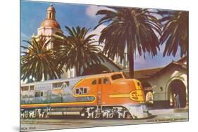 Train Station, San Diego, California-null-Mounted Premium Giclee Print
