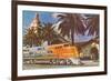 Train Station, San Diego, California-null-Framed Art Print