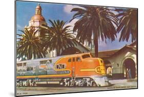 Train Station, San Diego, California-null-Mounted Art Print