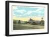 Train Station, Tarrytown, New York-null-Framed Art Print