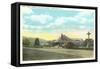 Train Station, Tarrytown, New York-null-Framed Stretched Canvas