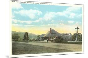 Train Station, Tarrytown, New York-null-Mounted Premium Giclee Print