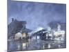 Train Station-Jack Wemp-Mounted Giclee Print