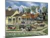 Train Station-Bob Fair-Mounted Giclee Print