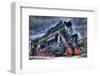 Train Steam Locomotive-null-Framed Art Print