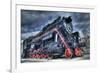 Train Steam Locomotive-null-Framed Art Print