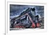 Train Steam Locomotive-null-Framed Art Print