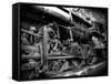 Train Strain-Stephen Arens-Framed Stretched Canvas