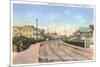 Train Tracks, Wrightsville Beach, North Carolina-null-Mounted Premium Giclee Print