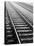Train Tracks, Zurich, Switzerland-Walter Bibikow-Stretched Canvas