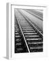 Train Tracks, Zurich, Switzerland-Walter Bibikow-Framed Photographic Print