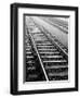 Train Tracks, Zurich, Switzerland-Walter Bibikow-Framed Photographic Print