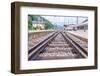Train Tracks.-cubrick-Framed Photographic Print