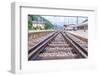 Train Tracks.-cubrick-Framed Photographic Print