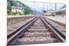 Train Tracks.-cubrick-Mounted Photographic Print