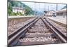Train Tracks.-cubrick-Mounted Photographic Print