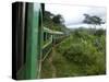 Train Travelling Betwen Manakara and Fianarantsoa, Madagascar-Inaki Relanzon-Stretched Canvas