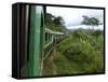 Train Travelling Betwen Manakara and Fianarantsoa, Madagascar-Inaki Relanzon-Framed Stretched Canvas