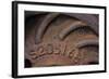 Train Wheel-Kathy Mahan-Framed Photographic Print