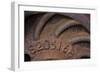 Train Wheel-Kathy Mahan-Framed Photographic Print