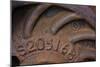 Train Wheel-Kathy Mahan-Mounted Photographic Print