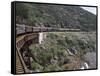 Train, White Pass Railway, Skagway, Alaska, United States of America (Usa), North America-G Richardson-Framed Stretched Canvas