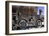 Train Wreck Old Rusty Locomotive Oxidated Iron Wagon-kikkerdirk-Framed Photographic Print
