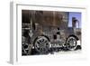 Train Wreck Old Rusty Locomotive Oxidated Iron Wagon-kikkerdirk-Framed Photographic Print