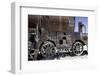 Train Wreck Old Rusty Locomotive Oxidated Iron Wagon-kikkerdirk-Framed Photographic Print