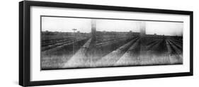 Train Yard Triptych-Evan Morris Cohen-Framed Premium Photographic Print