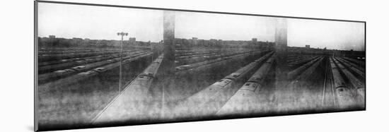 Train Yard Triptych-Evan Morris Cohen-Mounted Photographic Print