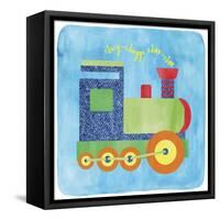 Train-Erin Clark-Framed Stretched Canvas