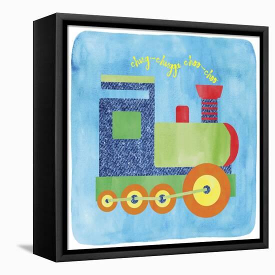 Train-Erin Clark-Framed Stretched Canvas