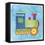 Train-Erin Clark-Framed Stretched Canvas