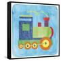 Train-Erin Clark-Framed Stretched Canvas