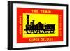 Train-null-Framed Art Print