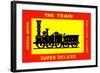 Train-null-Framed Art Print