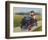 Train-David Lindsley-Framed Giclee Print