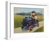 Train-David Lindsley-Framed Giclee Print